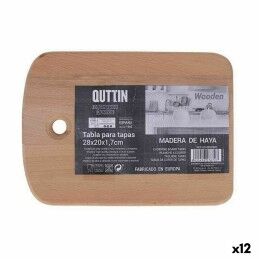 Quid|Tábua de corte Quid Renova Branco 41,2 x 28 x 1 cm (12 Unidades)