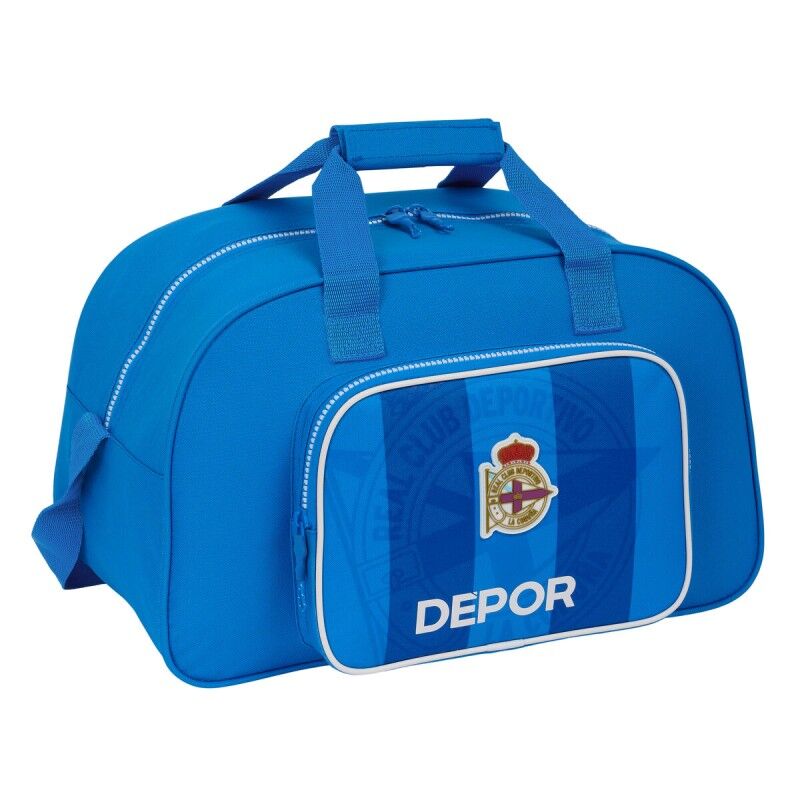 R. C. Deportivo de La Coruña|Saco de Desporto R. C. Deportivo de La Coruña Azul 40 x 24 x 23 cm R. C. Deportivo de La Coruña|Saco de Desporto R. C. Deportivo de La Coruña Azul 40 x 24 x 23 cm