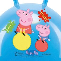 Peppa Pig|Bola Saltitante Peppa Pig Ø 45 cm Azul (10 Unidades)