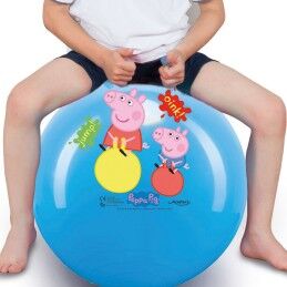 Peppa Pig|Bola Saltitante Peppa Pig Ø 45 cm Azul (10 Unidades)