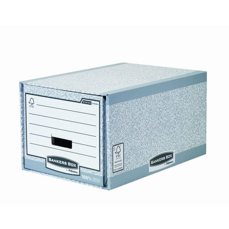 Fellowes|Gaveta de arquivo Fellowes Bankers Box Cinzento Cartão Reciclado (31 x 39 x 56,8 cm)