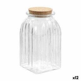 MasterChef|Lancheira Hermética MasterChef Cinzento Transparente Quadrado 1,1 L (6 Unidades)