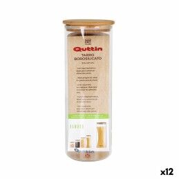 Quttin|Frasco de Vidro Transparente Quttin    9 x 16 cm 780 ml 9 x 16,5 cm (12 Unidades)