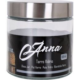 Anna|Frasco Anna 830 ml Vidro Aço (24 Unidades)