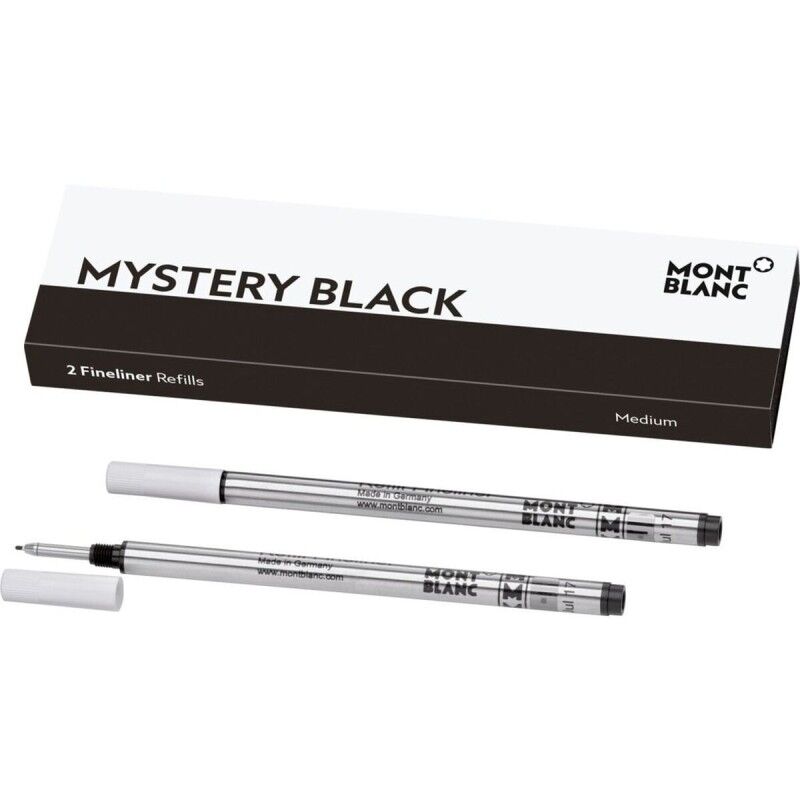 Montblanc|Caneta sobresselente Montblanc 128246 Preto (2 Unidades) Montblanc|Caneta sobresselente Montblanc 128246 Preto (2 Unidades)