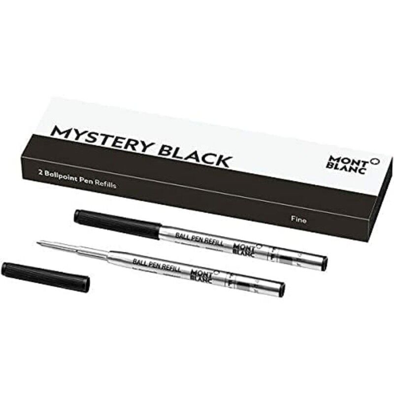 Montblanc|Caneta sobresselente Montblanc 128210 Preto (2 Unidades)