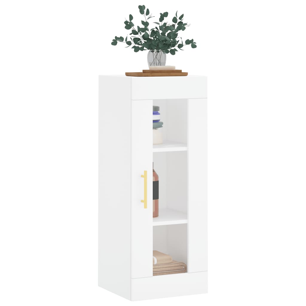 vidaXL Armário de parede 34,5x34x90 cm branco