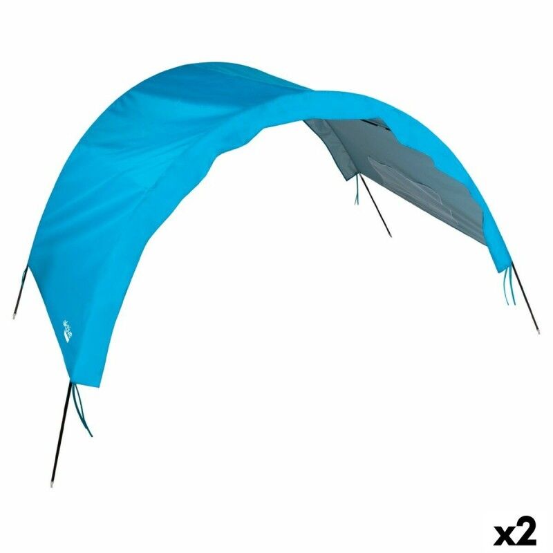 Aktive|Toldo Aktive Azul Praia Poliéster 360 x 120 x 150 cm Aktive|Toldo Aktive Azul Praia Poliéster 360 x 120 x 150 cm