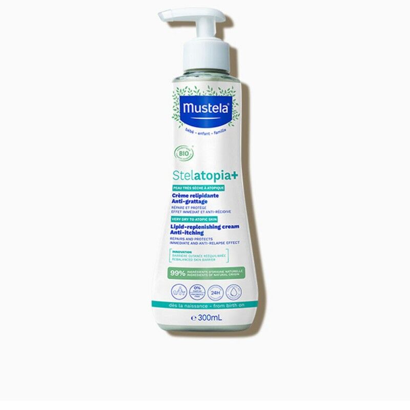 Mustela|Creme Reparador para Bebés Mustela Stelatopia+ Bio 300 ml