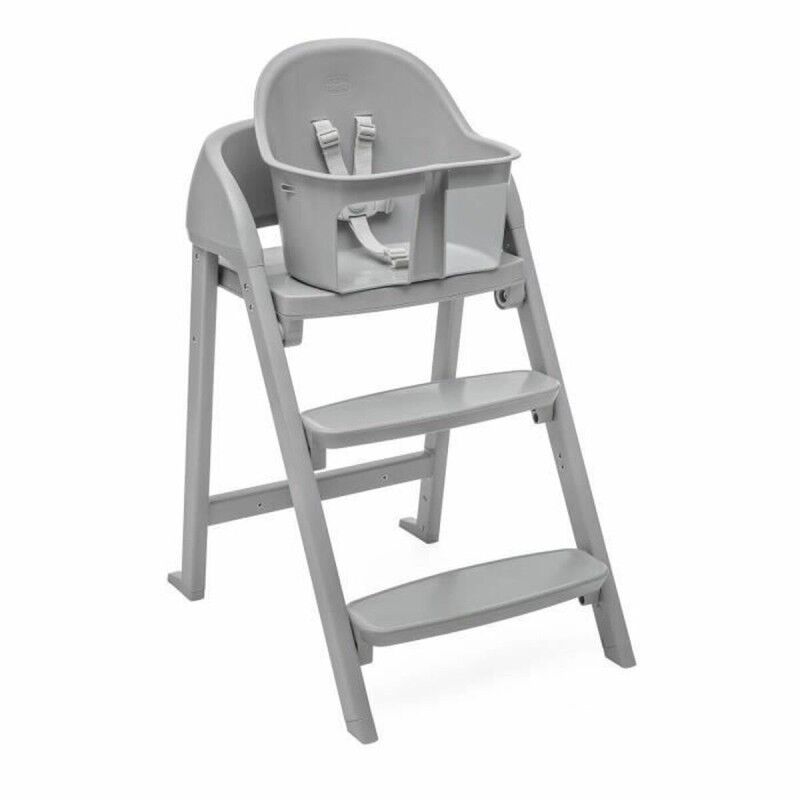 Chicco|Cadeira Alta Chicco Crescendo Lite MILAN MIST Aço inoxidável