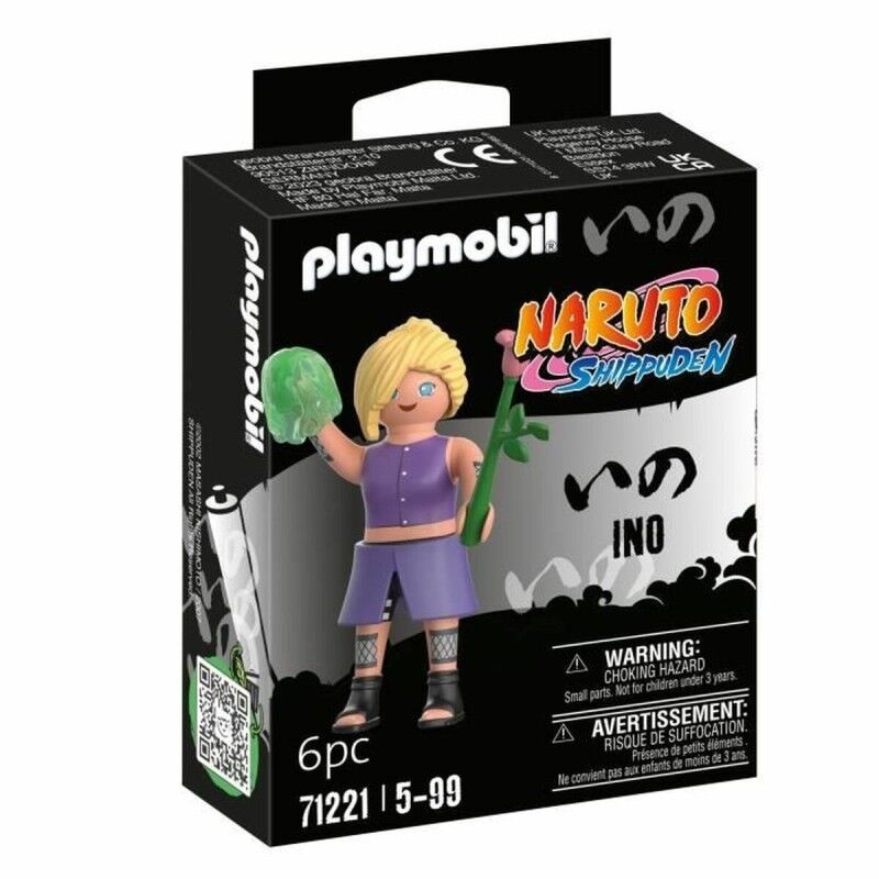 Playmobil|Conjunto de brinquedos Playmobil 71221 Naruto Shippuden Plástico 6 Peças