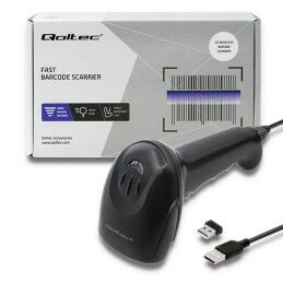 Qoltec|Leitor de códigos de barras Qoltec 50868