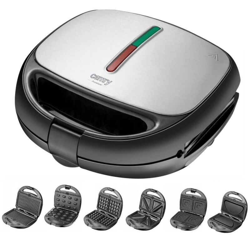 Adler|Sanduicheira Adler CR 3057 Preto Prateado 1200 W Adler|Sanduicheira Adler CR 3057 Preto Prateado 1200 W