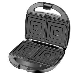 Adler|Sanduicheira Adler CR 3057 Preto Prateado 1200 W