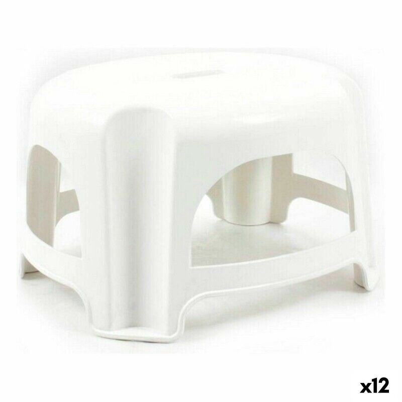 Dem|Banqueta Dem Sabin Branco 33 x 28 x 18 cm (12 Unidades) Dem|Banqueta Dem Sabin Branco 33 x 28 x 18 cm (12 Unidades)