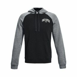 Under Armour|Polar com Capuz Homem Under Armour  Wordmark Colorblock Preto