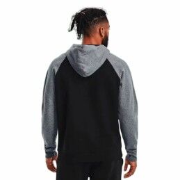 Under Armour|Polar com Capuz Homem Under Armour  Wordmark Colorblock Preto