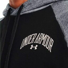 Under Armour|Polar com Capuz Homem Under Armour  Wordmark Colorblock Preto