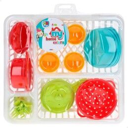 Colorbaby|Conjunto de Louça Infantil Colorbaby Brinquedo Escorredor 26 Peças (12 Unidades)