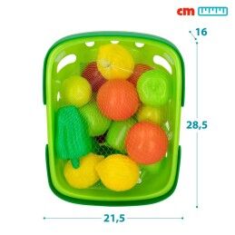 Colorbaby|Conjunto de Alimentos de Brincar Colorbaby 22 Peças (12 Unidades)