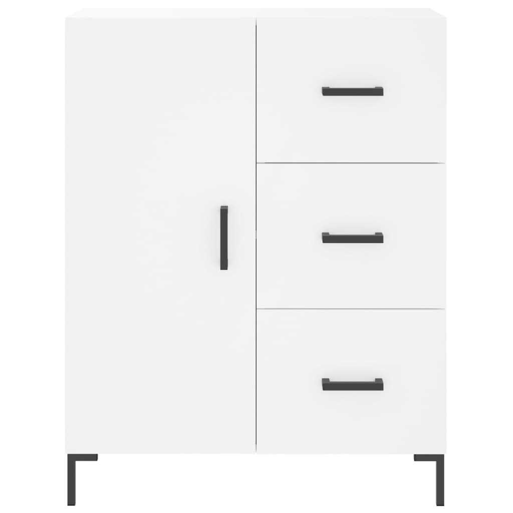 vidaXL Armário alto 69,5x34x180 cm derivados de madeira branco