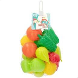Colorbaby|Conjunto de Alimentos de Brincar Colorbaby 21 Peças (10 Unidades)