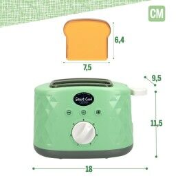 Colorbaby|Tostadeira de brincar Colorbaby Som 18 x 11,5 x 9,5 cm (6 Unidades)
