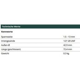 Metabo|Porta-brocas Metabo Futuro Plus S2M Berbequim de impacto