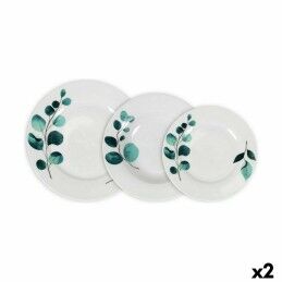 Ariane|Prato Fundo Ariane Coupe Ripple Cerâmica Azul (20 cm) (6 Unidades)