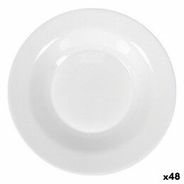 Luminarc|Recipiente de Cozinha Luminarc Smart Cuisine Redonda Branco Vidro Ø 28 cm (6 Unidades)