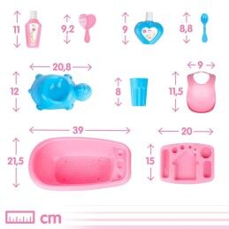 Colorbaby|Acessórios para Bonecas Colorbaby Boneco Bebé 20 Peças 39 x 9,5 x 21,5 cm 6 Unidades