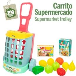 Colorbaby|Carro de Compras Colorbaby My Home Brinquedo 12 Peças 15 x 10 x 6 cm 8 Unidades