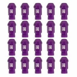 OMP|Set Porcas OMP 7075 40 mm M14 x 1,50 20 uds Violeta