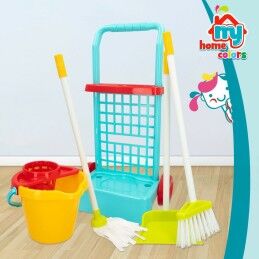 Colorbaby|Carrinho de Limpeza com Acessórios Colorbaby Brinquedo 5 Peças 30,5 x 55,5 x 19,5 cm (12 Unidades)