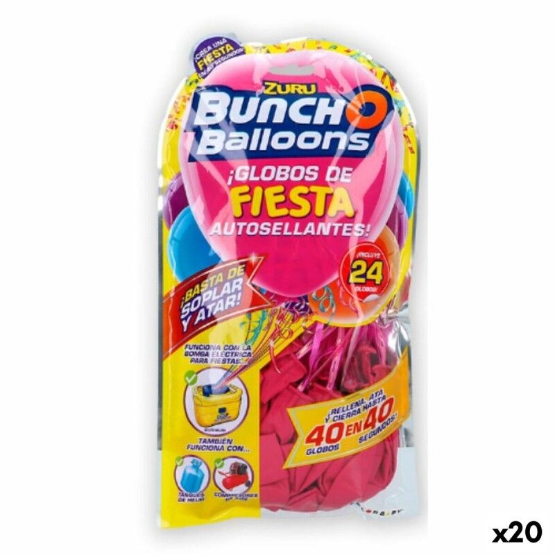 Zuru|Globos Zuru Bunch-o-Balloons 24 Peças 20 Unidades Zuru|Globos Zuru Bunch-o-Balloons 24 Peças 20 Unidades