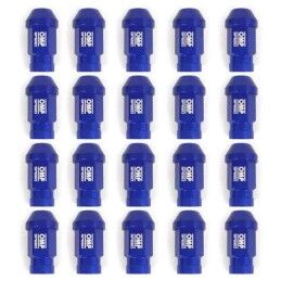 OMP|Set Porcas OMP 7075 40 mm M14 x 1,50 20 uds Azul