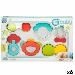 Ingenuity|Cadeira de baloiço Ingenuity Compact Swing - Hugs & Hoots Branco Cinzento