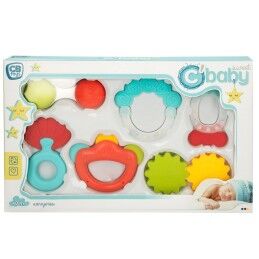 Colorbaby|Conjunto de chocalhos Colorbaby 6 Peças 12,5 x 1,5 x 6,5 cm (6 Unidades)