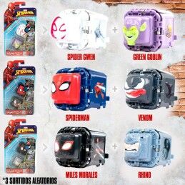 Spider-Man|Jogo de habilidade Spider-Man Battle Cubes (12 Unidades)
