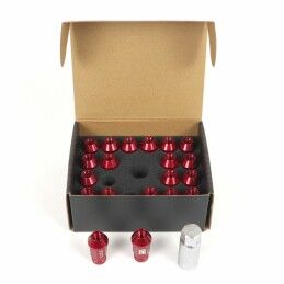 OMP|Set Porcas OMP 7075 40 mm M14 x 1,50 20 uds Vermelho