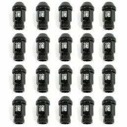 OMP|Set Porcas OMP 7075 40 mm M14 x 1,50 20 uds Preto