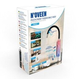 N'oveen|Chaleira N'oveen PODGRZEWACZ IWH955 Preto Prateado Aço inoxidável 3600 W 3000 W