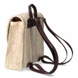 EDM Product|Mochila EDM Viena 26,5 x 26,5 cm Folha de palma Com pega