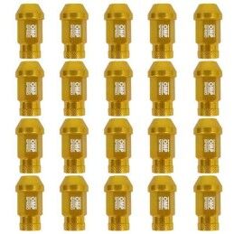 OMP|Set Porcas OMP 7075 Ouro 40 mm 20 uds M12 x 1,25
