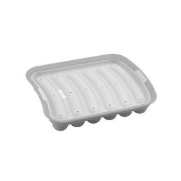 Quttin|Molde de salsicha Quttin Microondas Silicone 17 X 18 cm (24 Unidades)