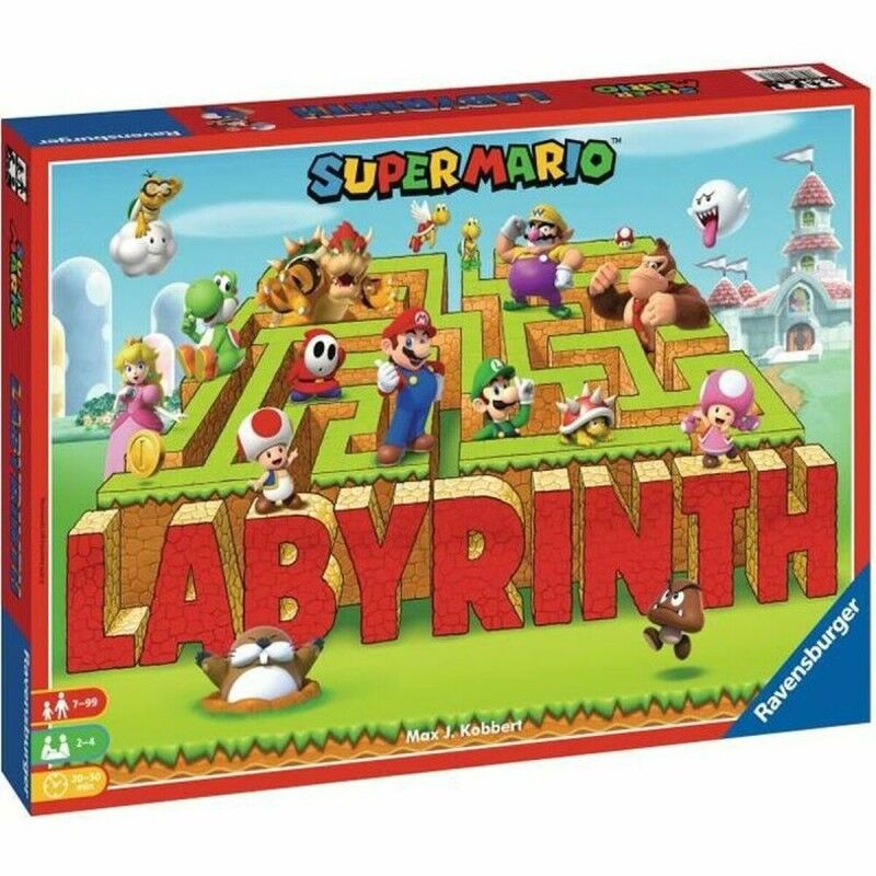 Ravensburger|Jogo de Mesa Ravensburger Super Mario ™ Labyrinth Ravensburger|Jogo de Mesa Ravensburger Super Mario ™ Labyrinth