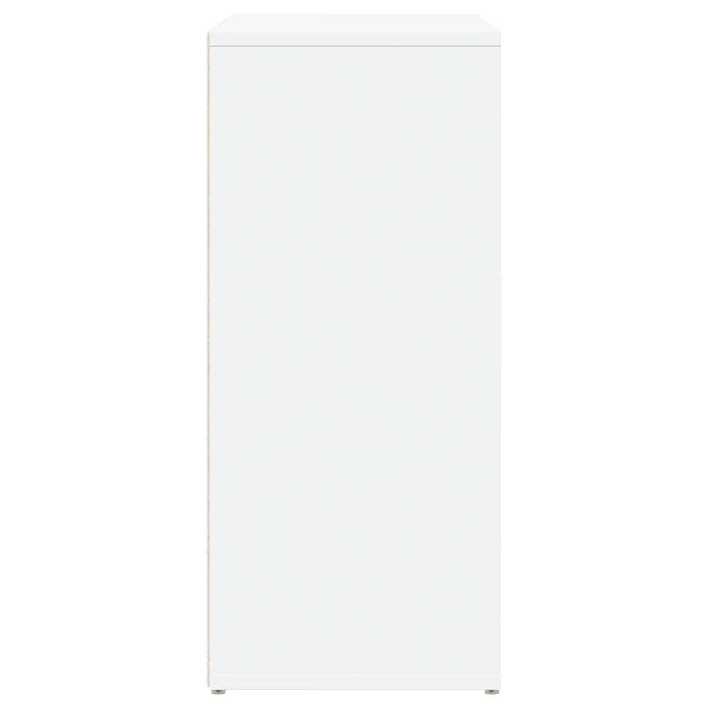 vidaXL Aparadores 2 pcs 60x31x70 cm derivados de madeira branco