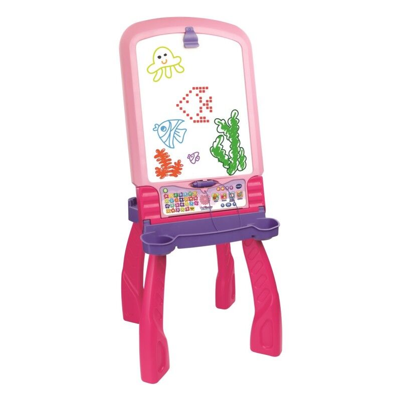 Vtech|Quadro interativo Vtech Magi chevalet interactif 3 en 1 rose (FR) Vtech|Quadro interativo Vtech Magi chevalet interactif 3 en 1 rose (FR)