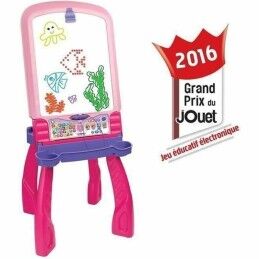 Vtech|Quadro interativo Vtech Magi chevalet interactif 3 en 1 rose (FR)