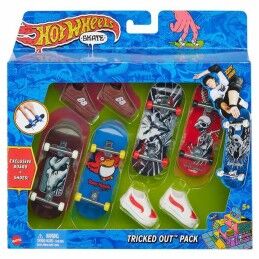 Hot Wheels|Skate de dedo Hot Wheels 8 Peças